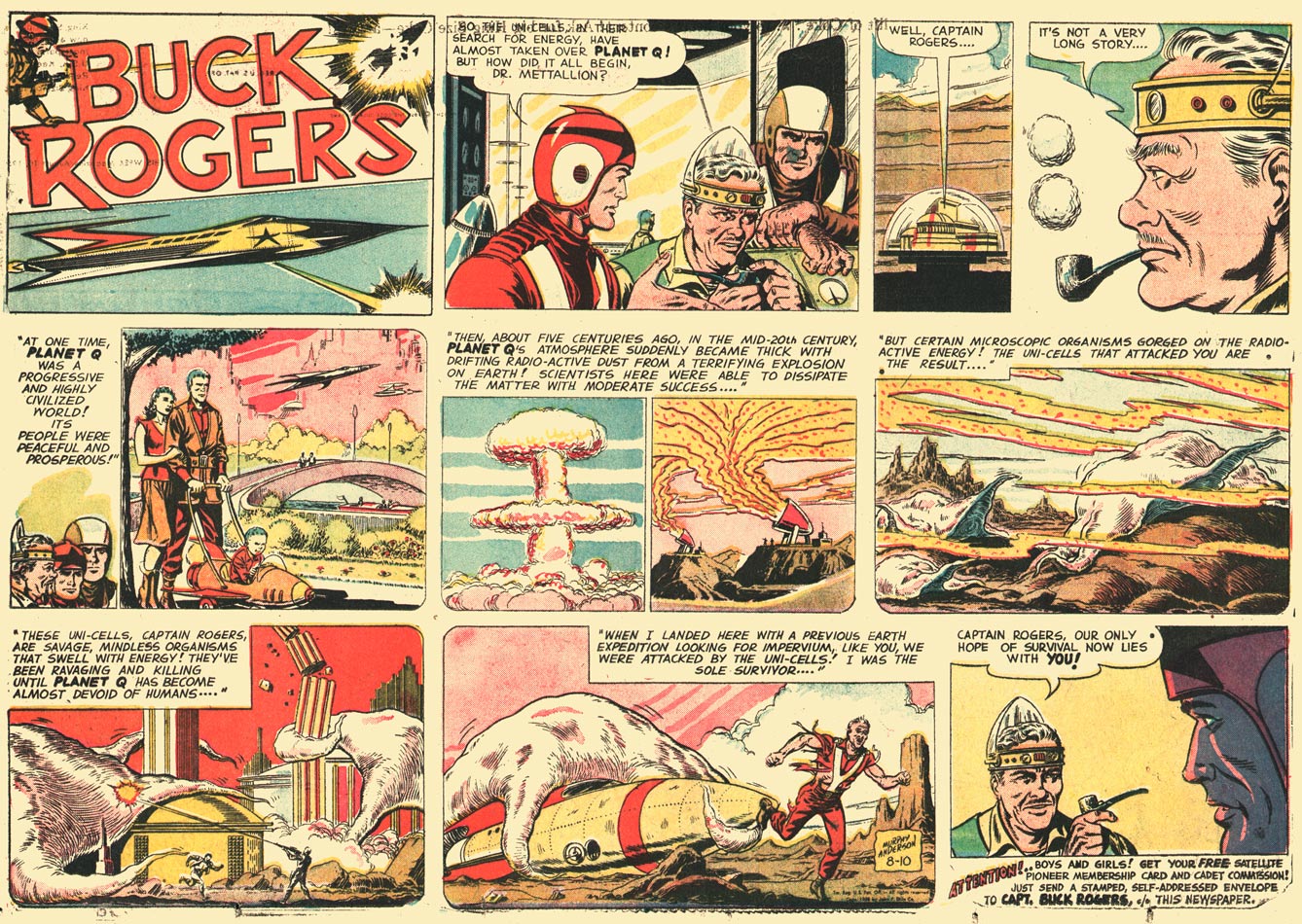 buck rogers comic strip