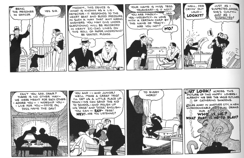 Dick Tracy, January 2 and 3, 1933