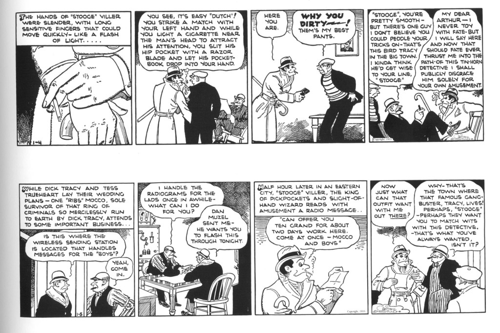 Dick Tracy, January 4 and 5, 1933